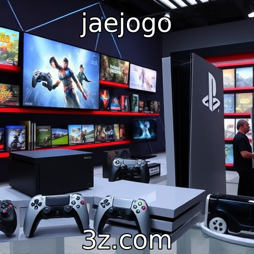 Crescimento das vendas de consoles e jogos